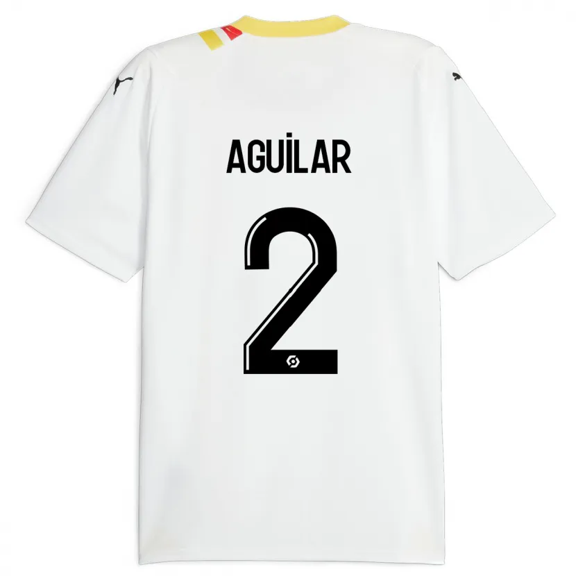 Danxen Hombre Camiseta Ruben Aguilar #2 Negro 2ª Equipación 2023/24 La Camisa