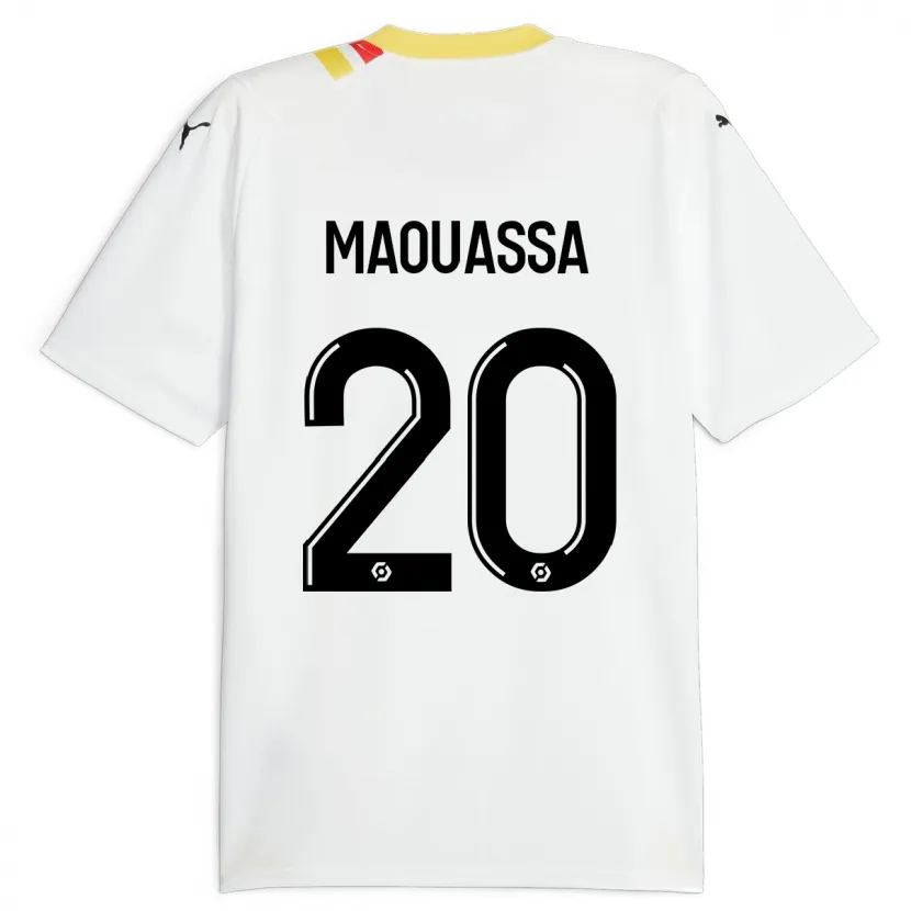 Danxen Hombre Camiseta Faitout Maouassa #20 Negro 2ª Equipación 2023/24 La Camisa