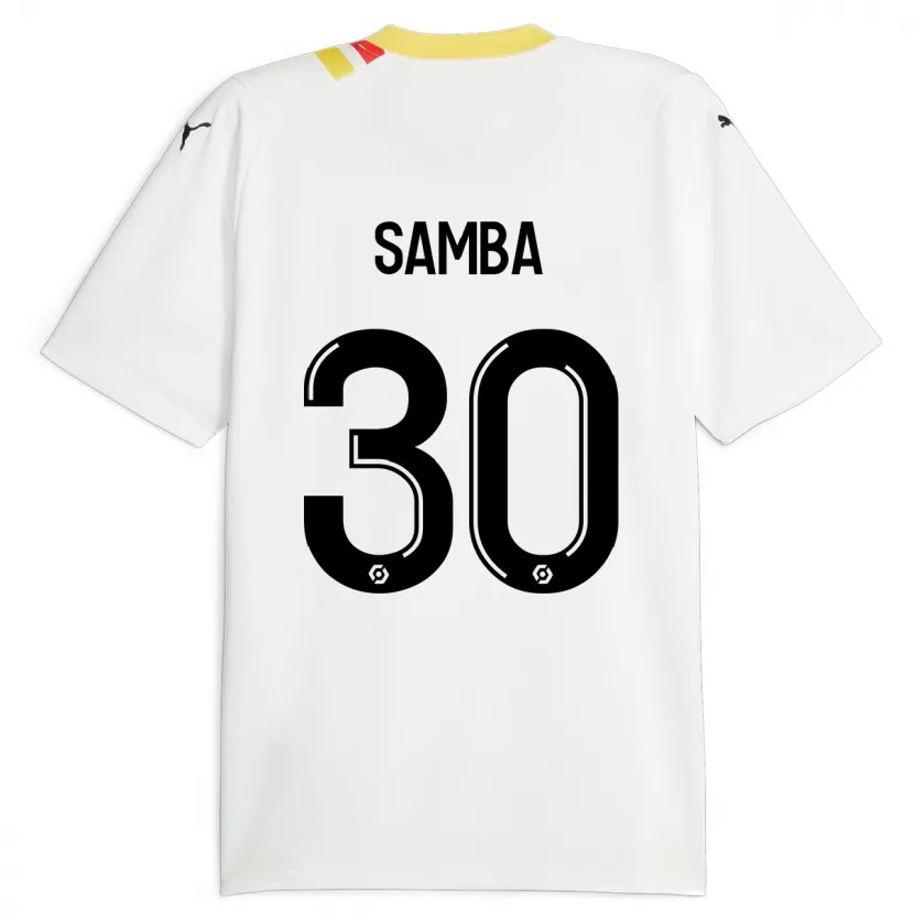 Danxen Hombre Camiseta Brice Samba #30 Negro 2ª Equipación 2023/24 La Camisa