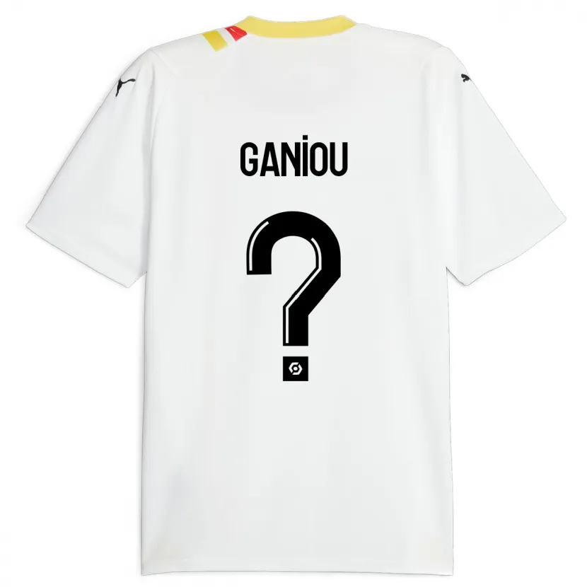 Danxen Hombre Camiseta Ismaëlo Ganiou #0 Negro 2ª Equipación 2023/24 La Camisa