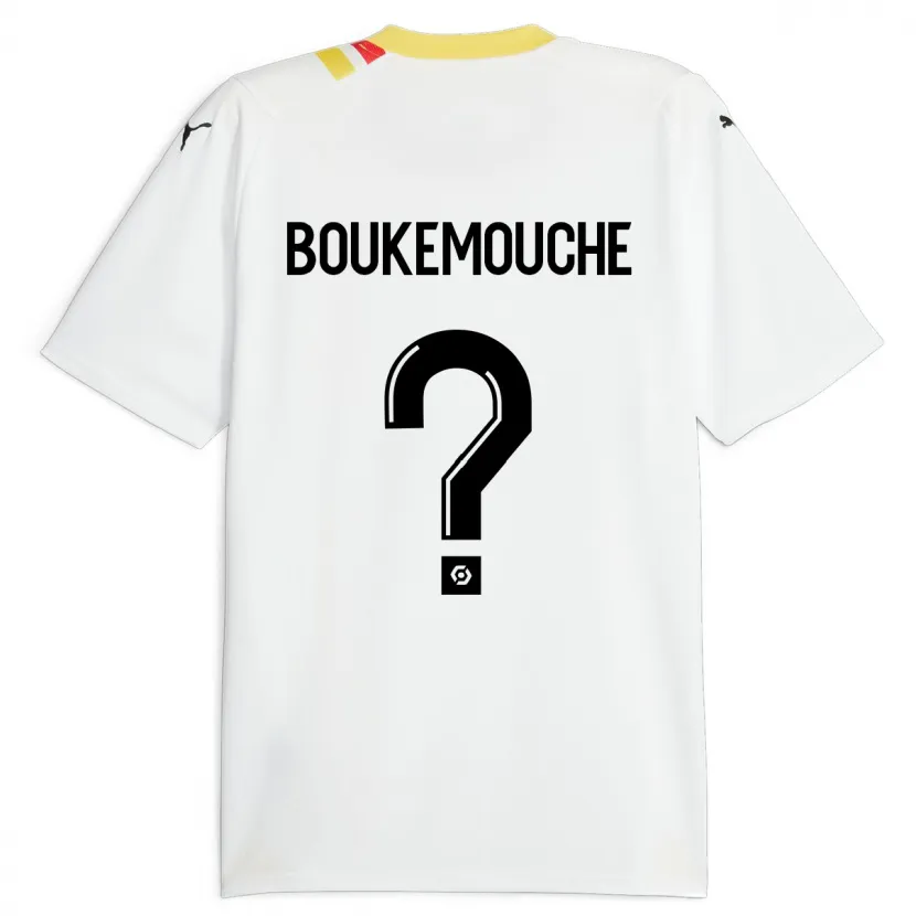 Danxen Hombre Camiseta Amine Boukemouche #0 Negro 2ª Equipación 2023/24 La Camisa