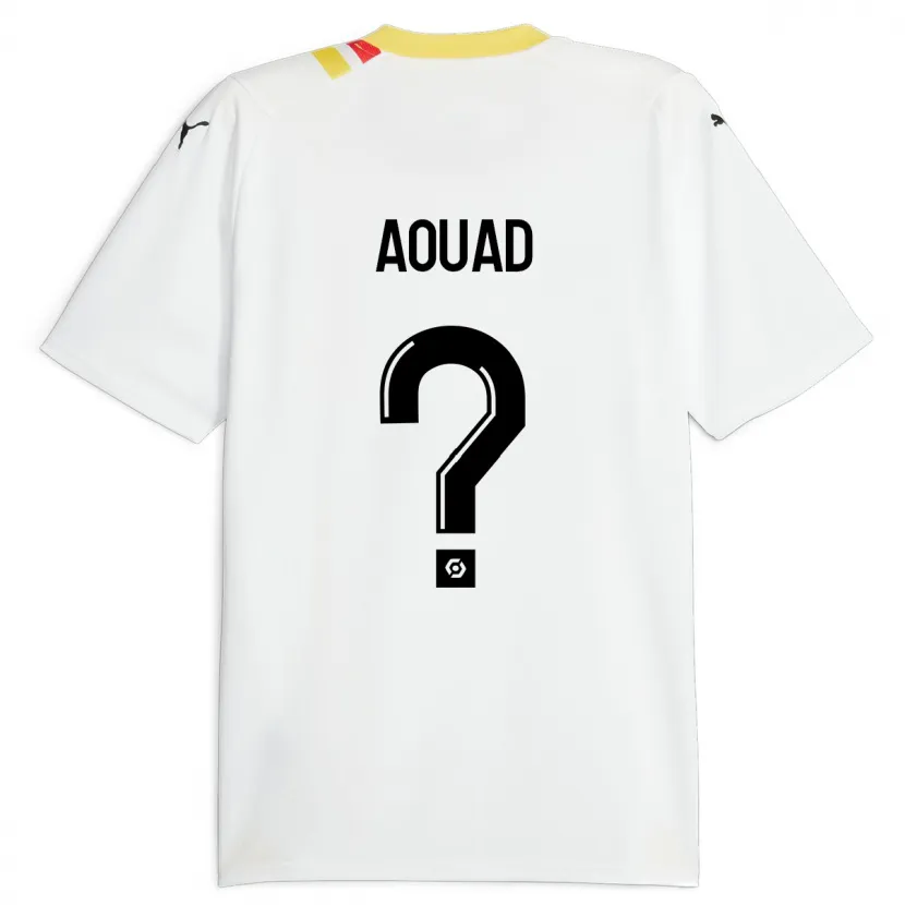 Danxen Hombre Camiseta Ismaël Aouad #0 Negro 2ª Equipación 2023/24 La Camisa