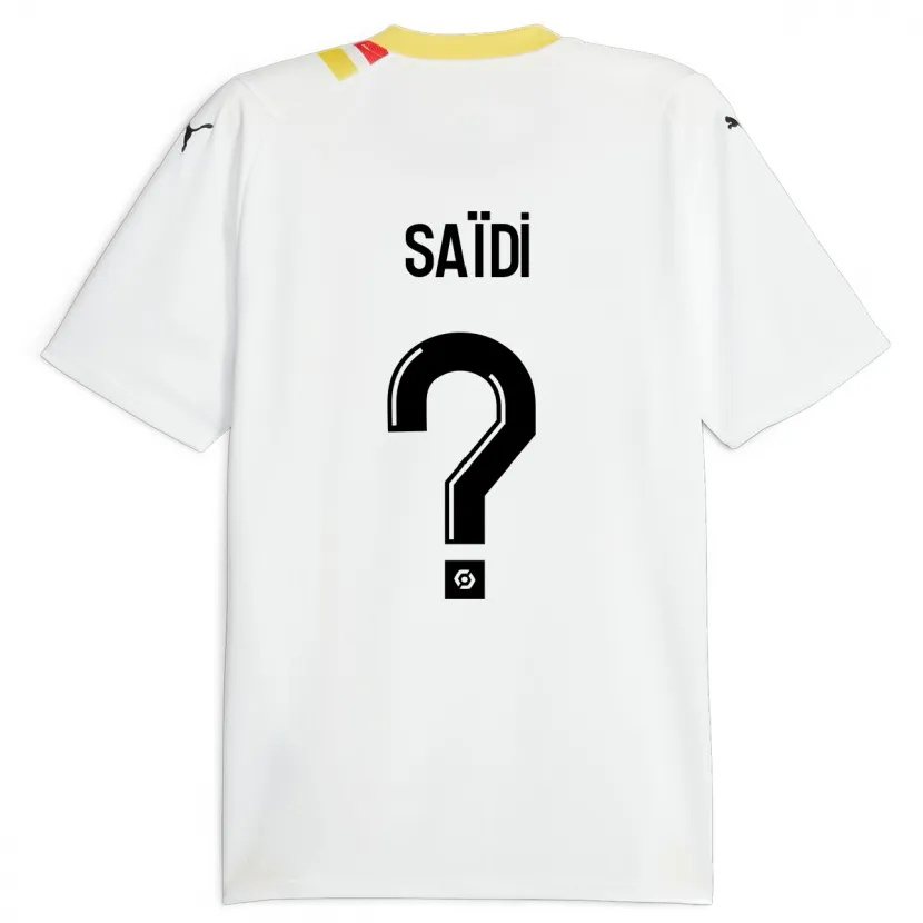 Danxen Hombre Camiseta Kahissa Saïdi #0 Negro 2ª Equipación 2023/24 La Camisa