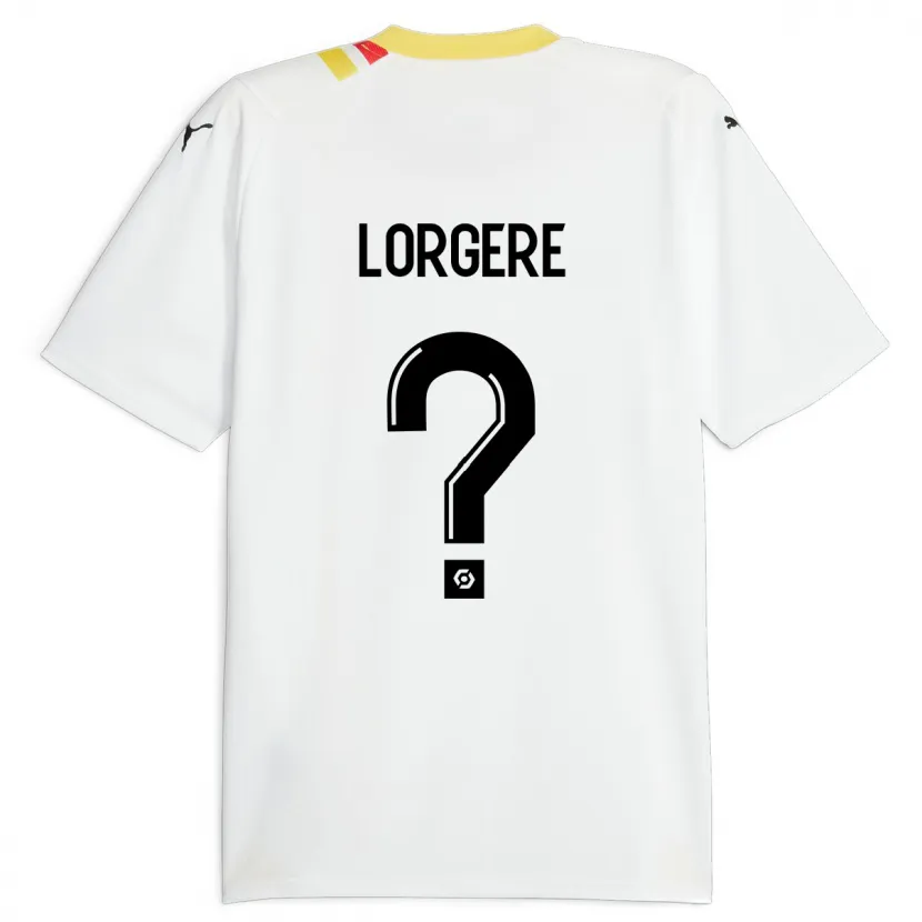 Danxen Hombre Camiseta Charlotte Lorgeré #0 Negro 2ª Equipación 2023/24 La Camisa