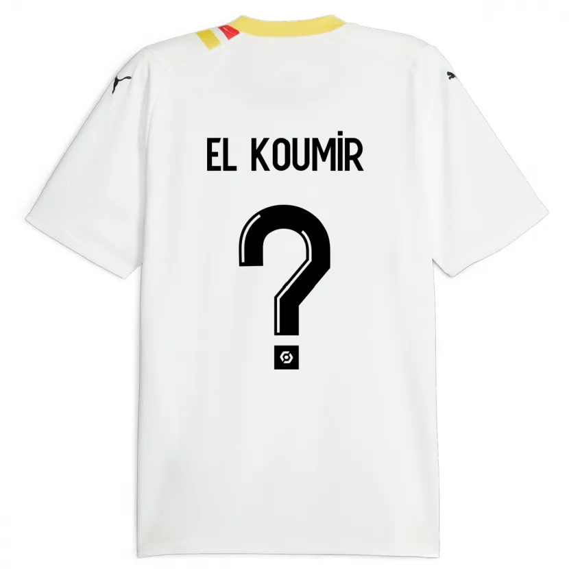 Danxen Hombre Camiseta Kaïna El Koumir #0 Negro 2ª Equipación 2023/24 La Camisa