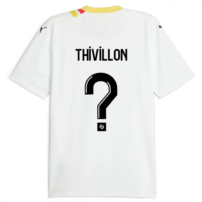 Danxen Hombre Camiseta Lina Thivillon #0 Negro 2ª Equipación 2023/24 La Camisa