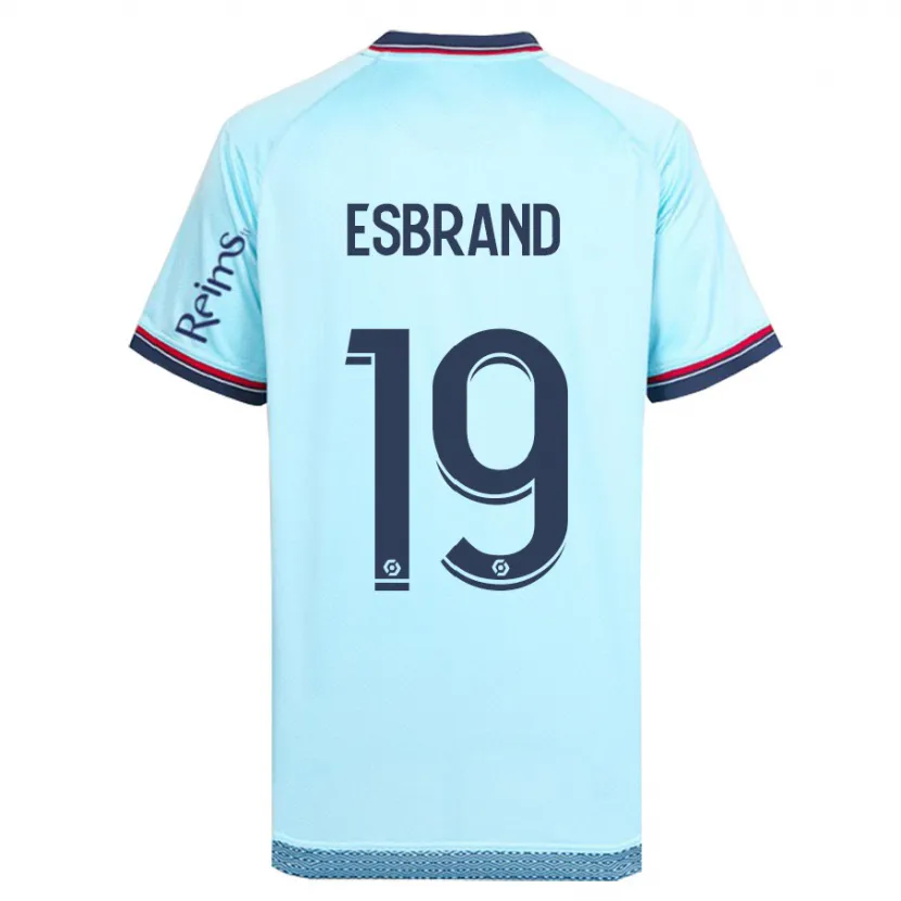 Danxen Hombre Camiseta Josh Wilson-Esbrand #19 Cielo Azul 2ª Equipación 2023/24 La Camisa