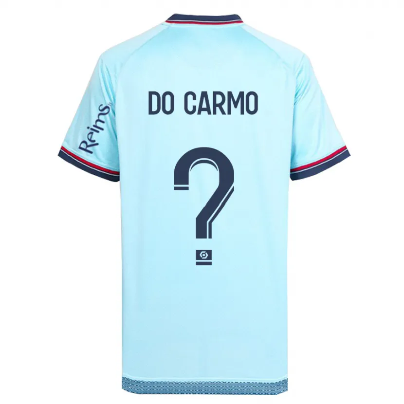 Danxen Hombre Camiseta Sophian Do Carmo #0 Cielo Azul 2ª Equipación 2023/24 La Camisa