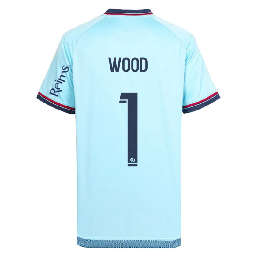 Danxen Hombre Camiseta Mackenzie Wood #1 Cielo Azul 2ª Equipación 2023/24 La Camisa