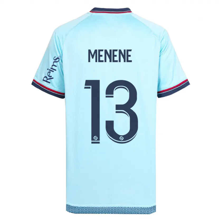 Danxen Hombre Camiseta Meyong Menene #13 Cielo Azul 2ª Equipación 2023/24 La Camisa