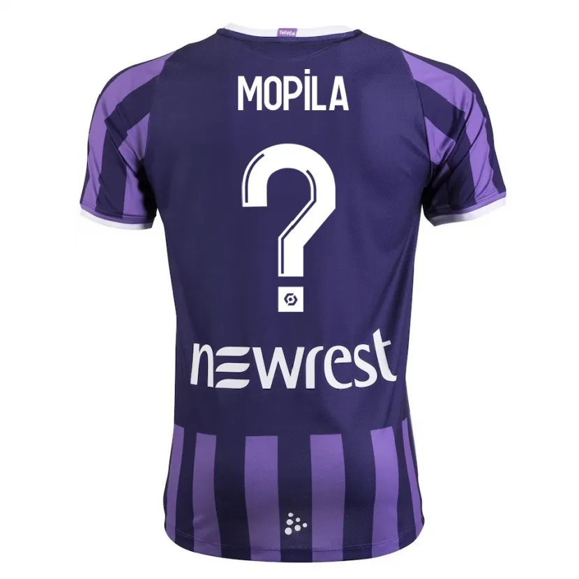 Danxen Hombre Camiseta Schinéar Mopila #0 Morado 2ª Equipación 2023/24 La Camisa