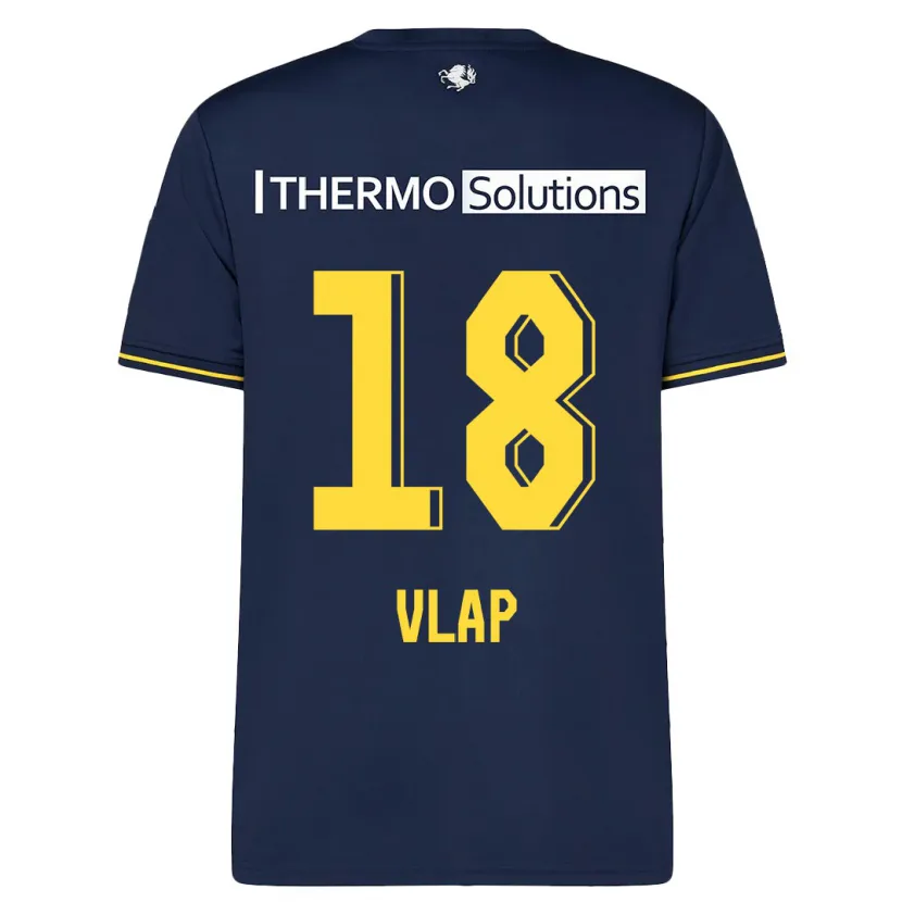 Danxen Hombre Camiseta Michel Vlap #18 Armada 2ª Equipación 2023/24 La Camisa