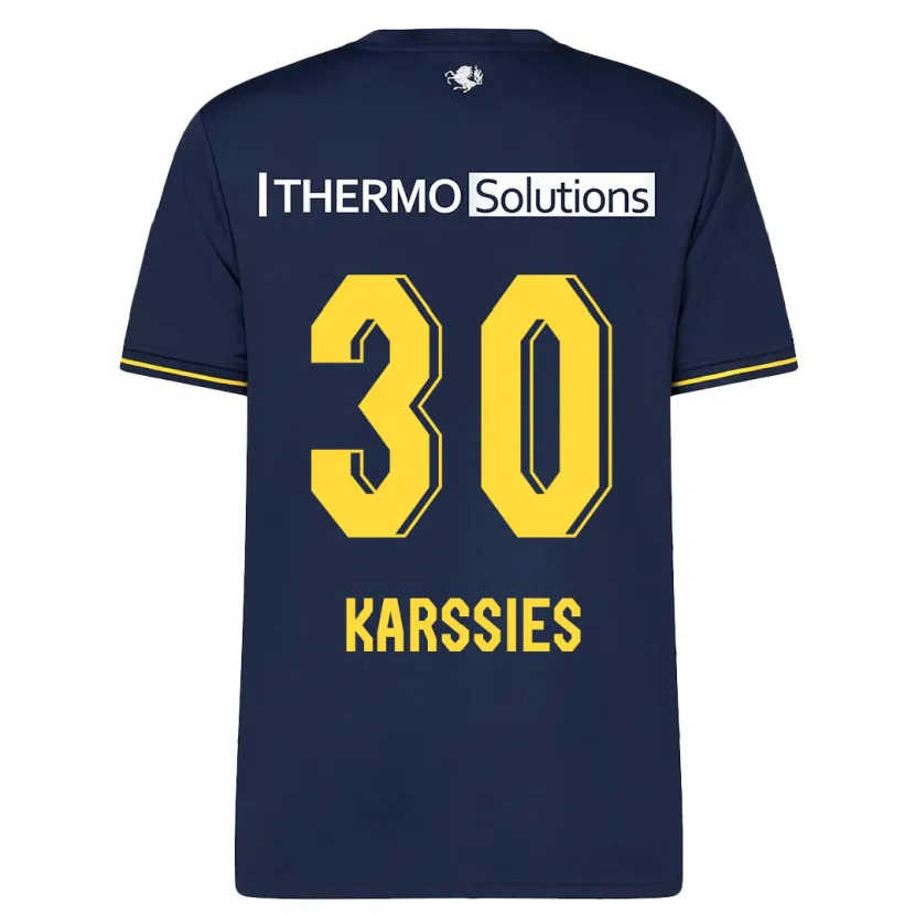 Danxen Hombre Camiseta Sam Karssies #30 Armada 2ª Equipación 2023/24 La Camisa