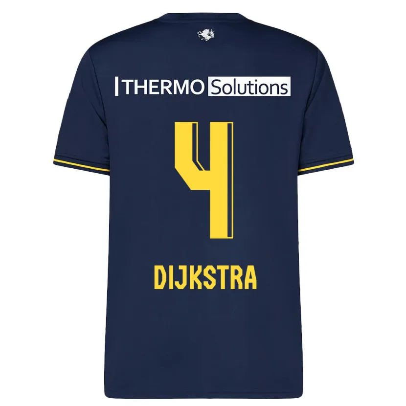 Danxen Hombre Camiseta Caitlin Dijkstra #4 Armada 2ª Equipación 2023/24 La Camisa