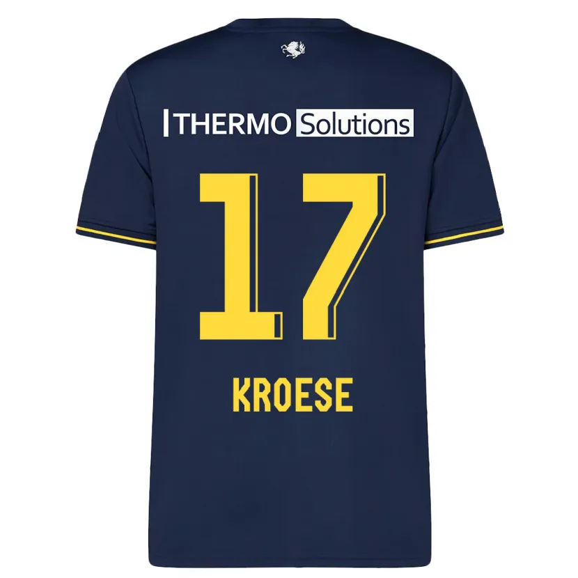 Danxen Hombre Camiseta Fieke Kroese #17 Armada 2ª Equipación 2023/24 La Camisa