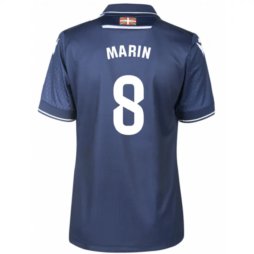 Danxen Hombre Camiseta Pablo Marín #8 Armada 2ª Equipación 2023/24 La Camisa