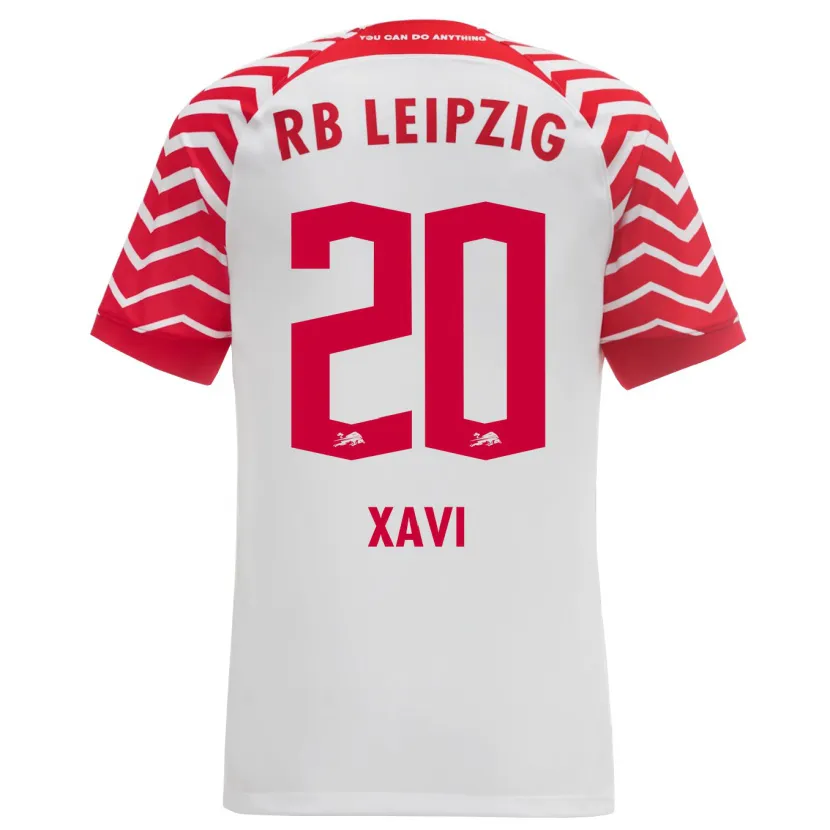 Danxen Mujer Camiseta Xavi Simons #20 Blanco 1ª Equipación 2023/24 La Camisa