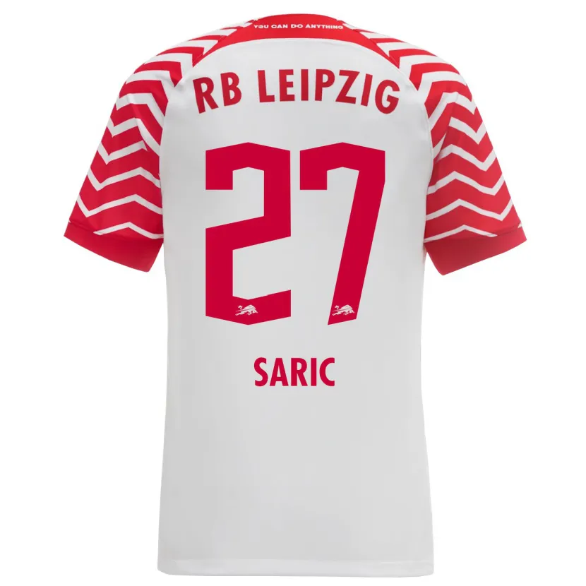 Danxen Mujer Camiseta Lucio Saric #27 Blanco 1ª Equipación 2023/24 La Camisa