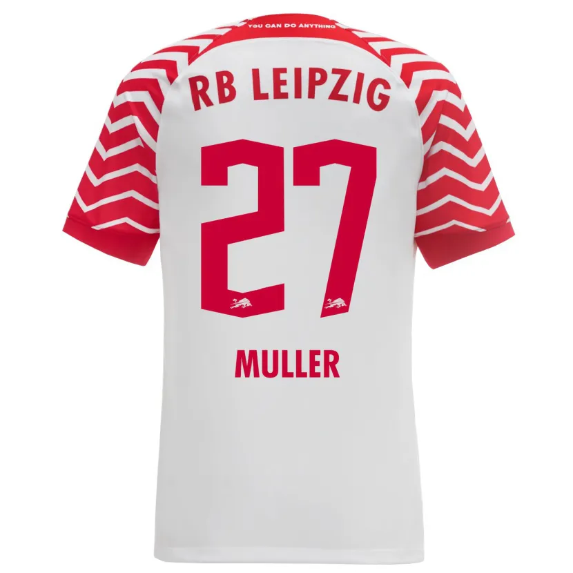 Danxen Mujer Camiseta Marlene Müller #27 Blanco 1ª Equipación 2023/24 La Camisa