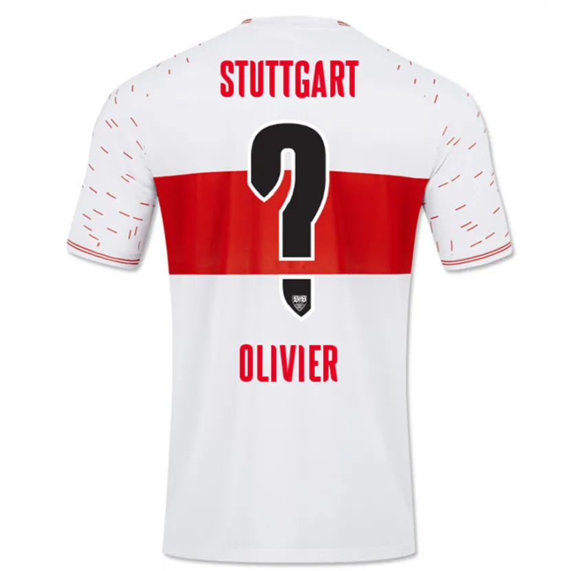 Danxen Mujer Camiseta Christopher Olivier #0 Blanco 1ª Equipación 2023/24 La Camisa