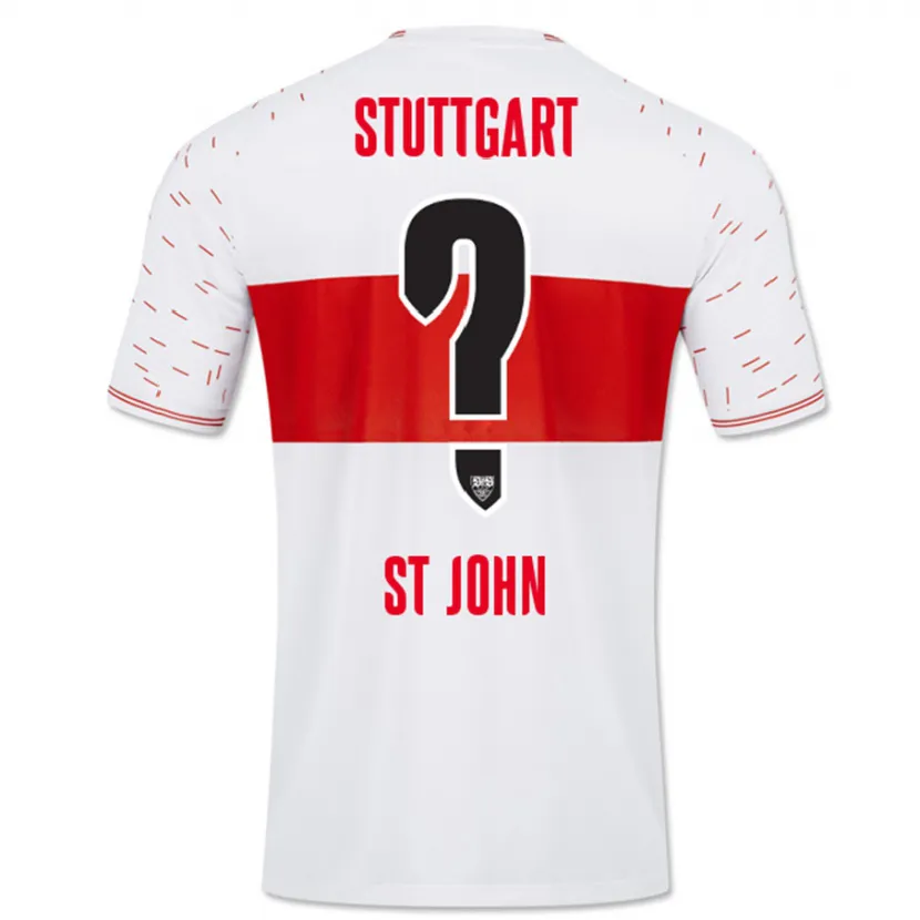 Danxen Mujer Camiseta Rawley St. John #0 Blanco 1ª Equipación 2023/24 La Camisa