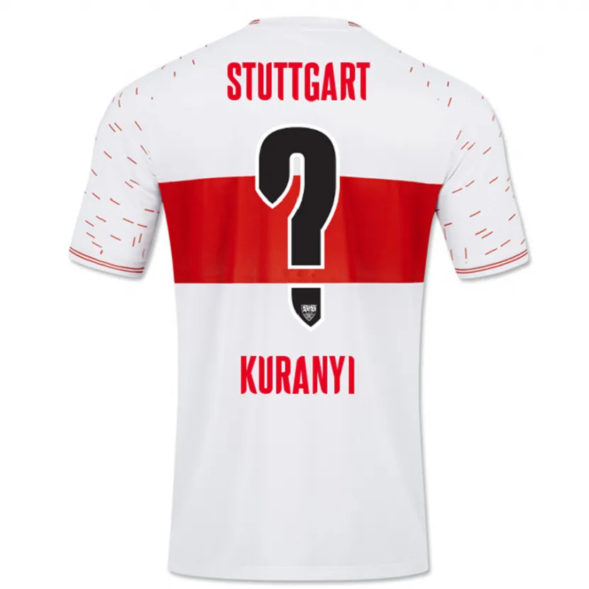 Danxen Mujer Camiseta Karlo Kuranyi #0 Blanco 1ª Equipación 2023/24 La Camisa