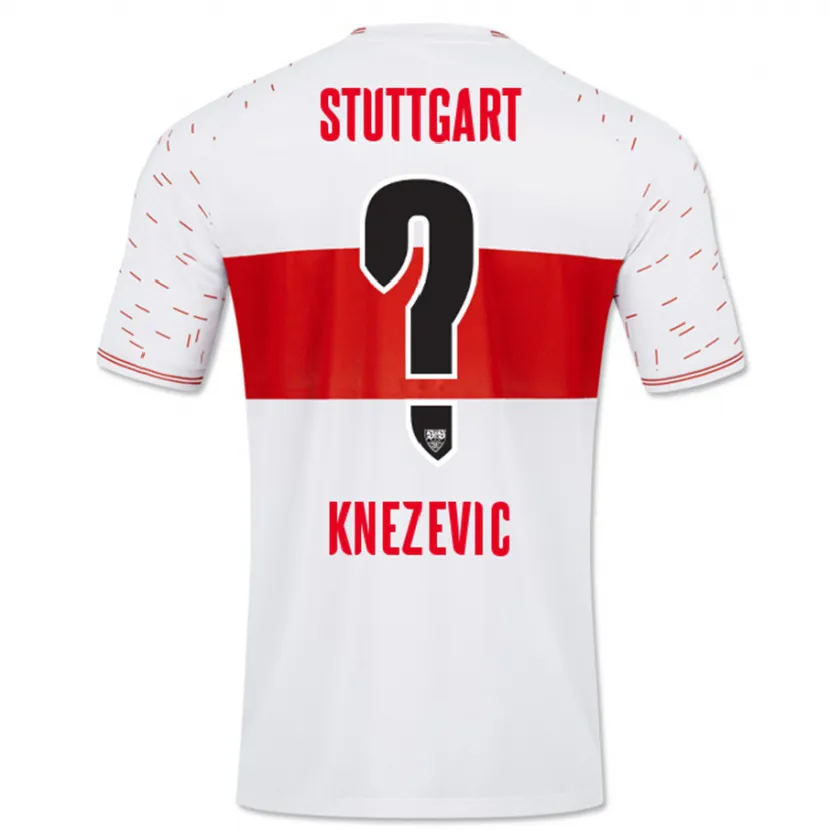 Danxen Mujer Camiseta Ivan Knezevic #0 Blanco 1ª Equipación 2023/24 La Camisa