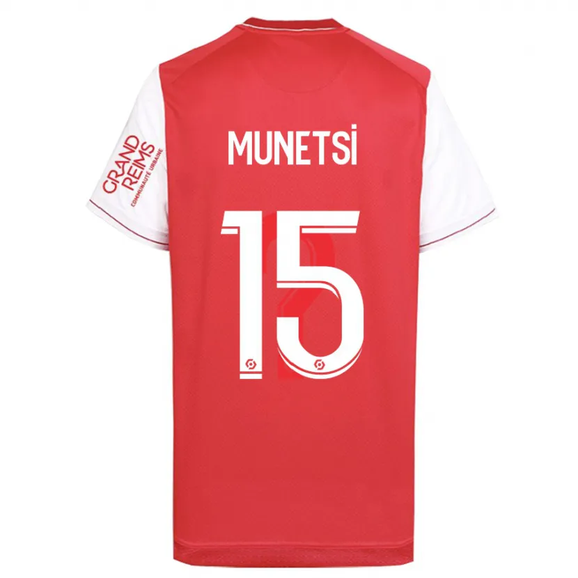 Danxen Mujer Camiseta Marshall Munetsi #15 Rojo 1ª Equipación 2023/24 La Camisa