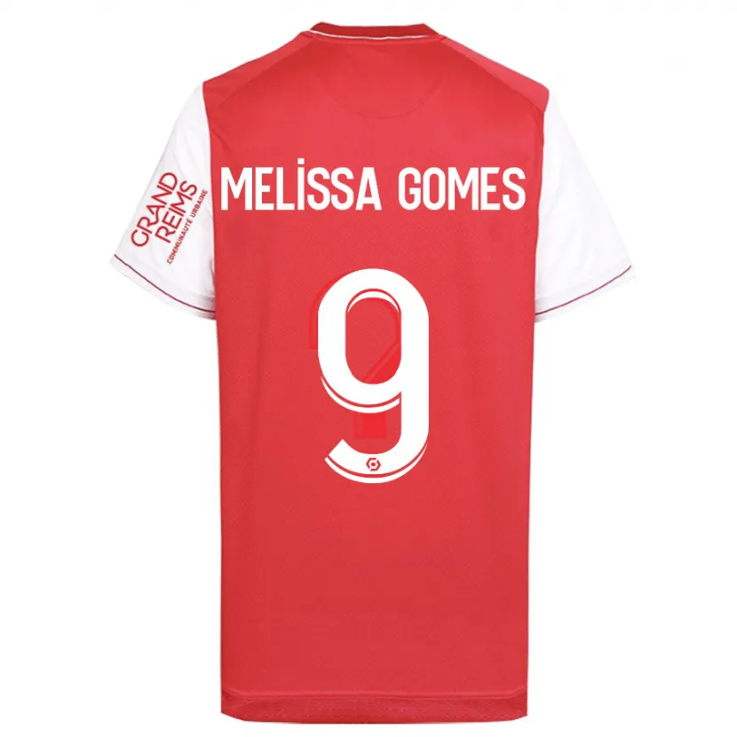 Danxen Mujer Camiseta Melissa Ferreira Gomes #9 Rojo 1ª Equipación 2023/24 La Camisa