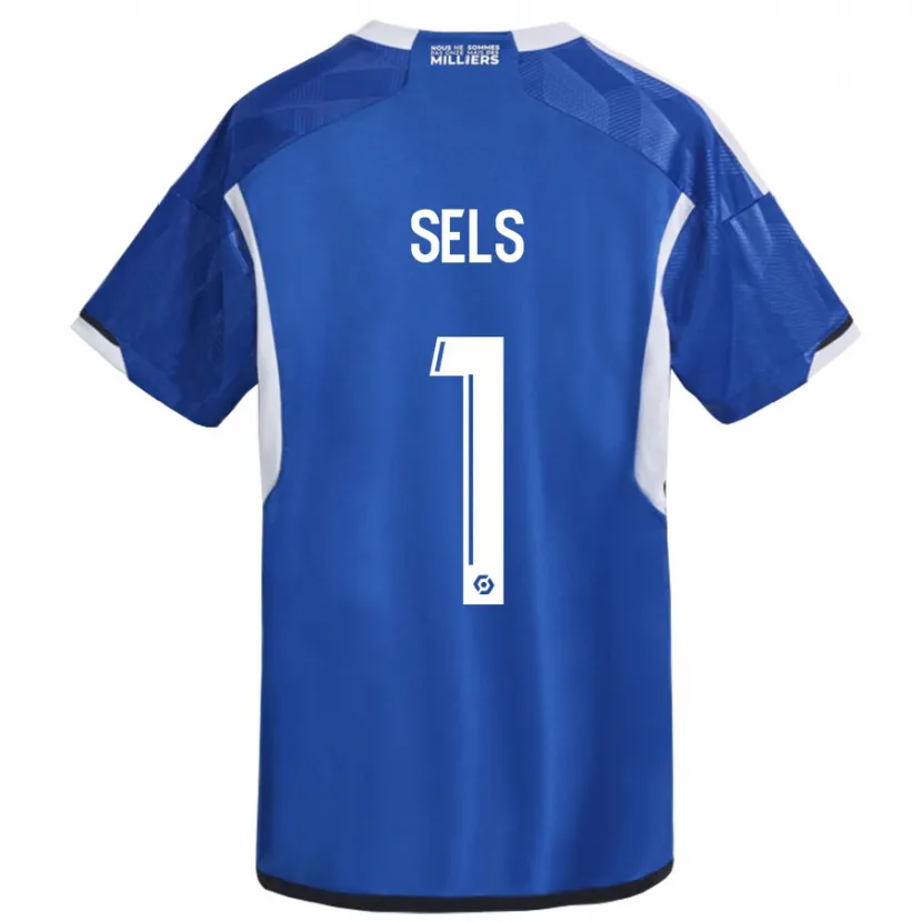 Danxen Mujer Camiseta Matz Sels #1 Azul 1ª Equipación 2023/24 La Camisa