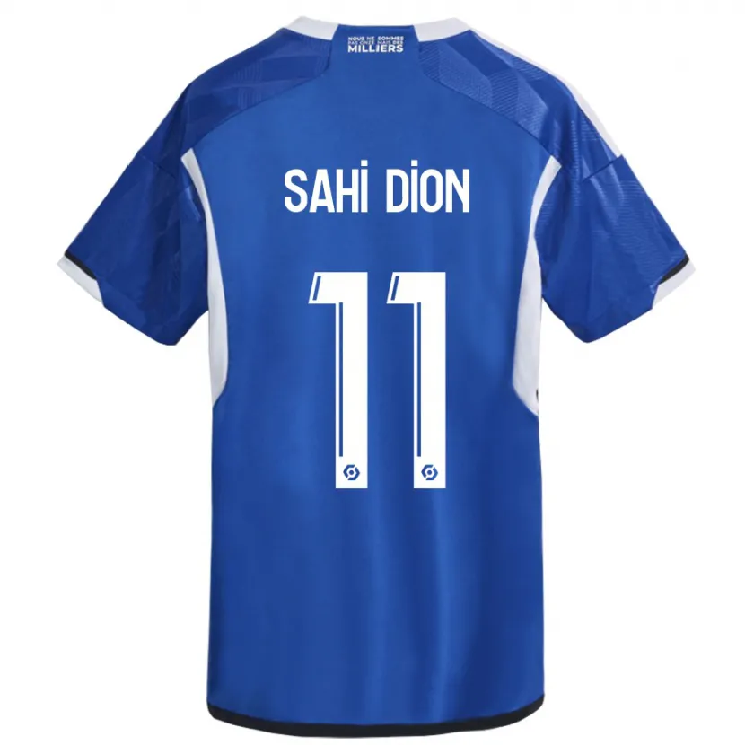 Danxen Mujer Camiseta Moïse Sahi Dion #11 Azul 1ª Equipación 2023/24 La Camisa