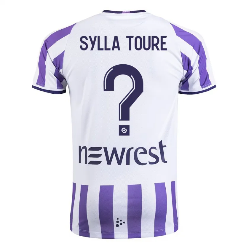 Danxen Mujer Camiseta Ismael Sylla Touré #0 Blanco 1ª Equipación 2023/24 La Camisa