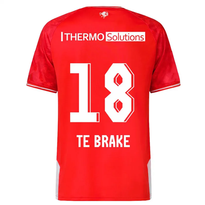 Danxen Mujer Camiseta Sophie Te Brake #18 Rojo 1ª Equipación 2023/24 La Camisa