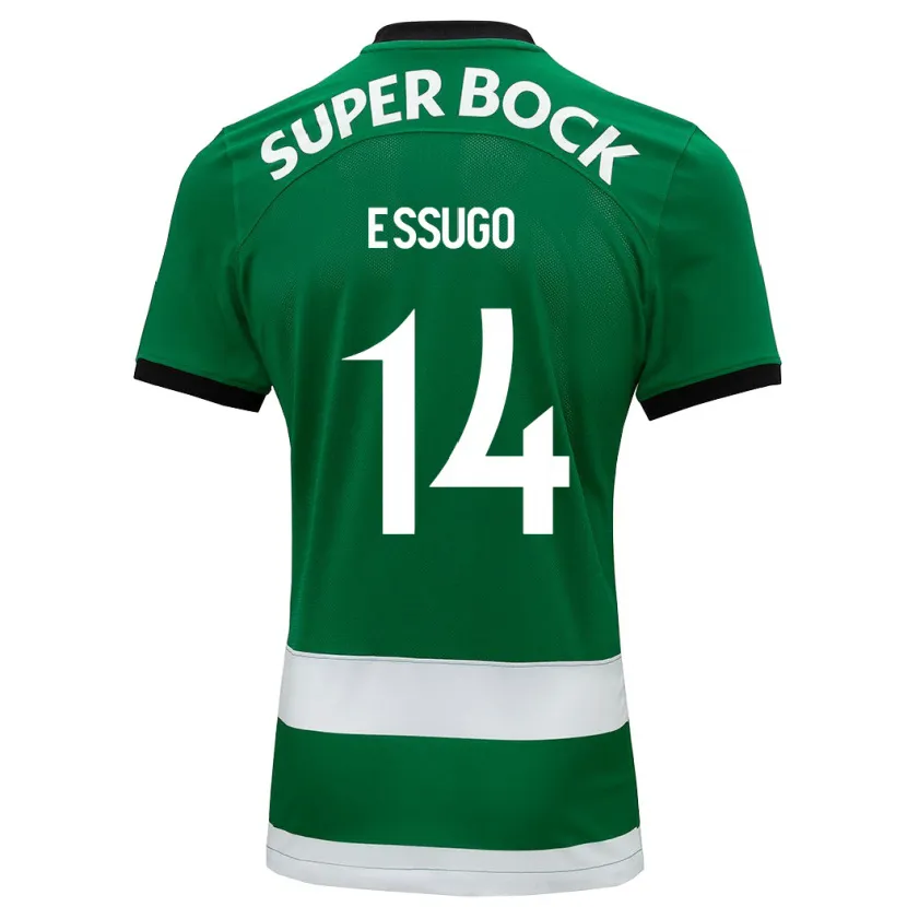 Danxen Mujer Camiseta Dário Essugo #14 Verde 1ª Equipación 2023/24 La Camisa