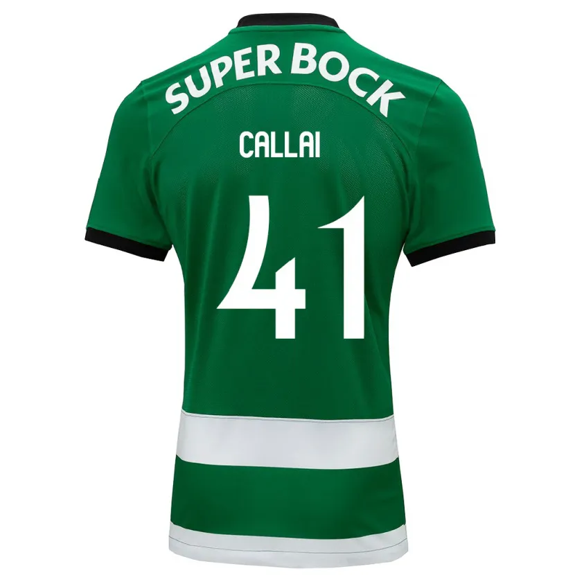 Danxen Mujer Camiseta Diego Callai #41 Verde 1ª Equipación 2023/24 La Camisa