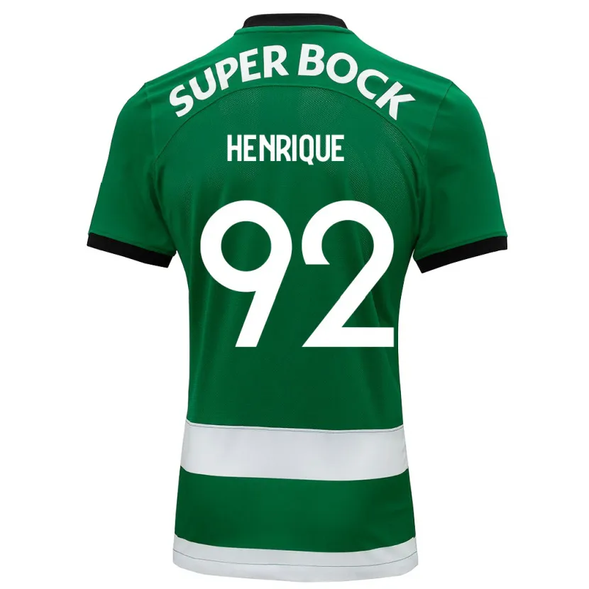 Danxen Mujer Camiseta Eduardo Henrique #92 Verde 1ª Equipación 2023/24 La Camisa