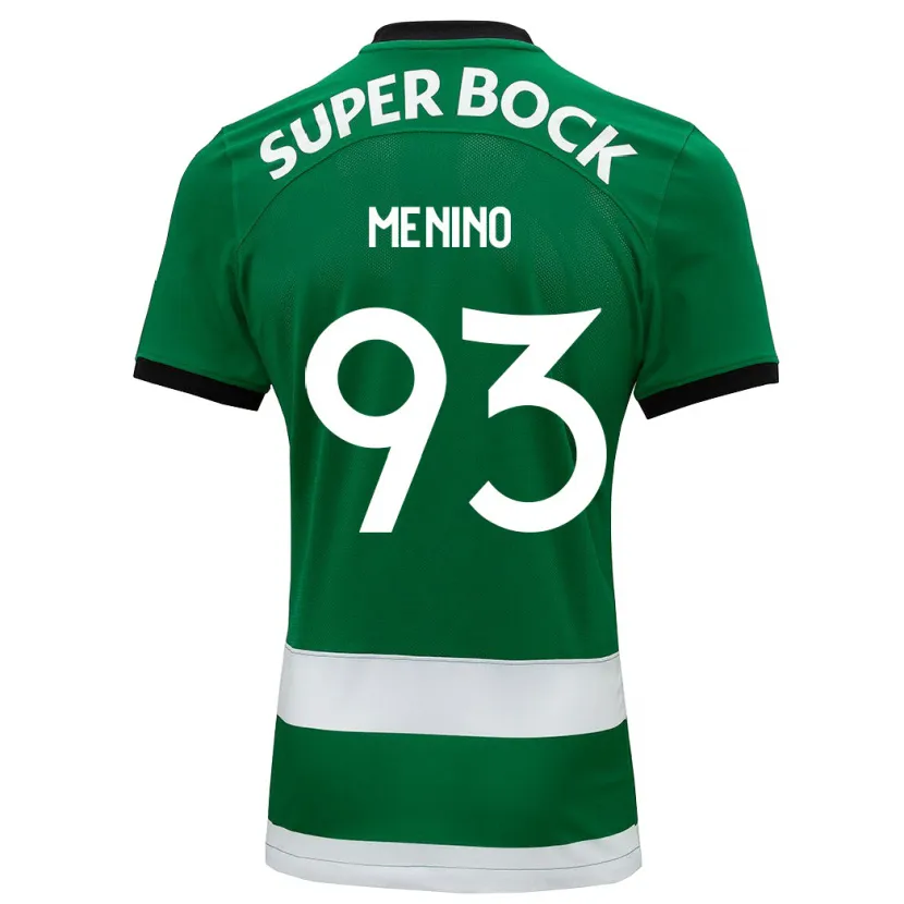 Danxen Mujer Camiseta Miguel Menino #93 Verde 1ª Equipación 2023/24 La Camisa