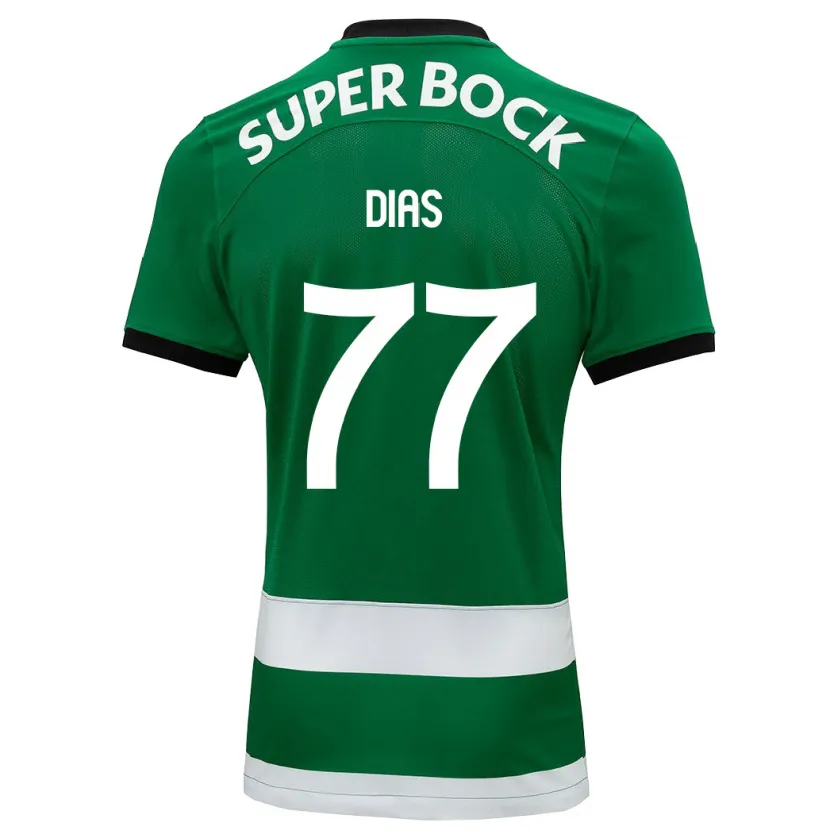 Danxen Mujer Camiseta Lucas Dias #77 Verde 1ª Equipación 2023/24 La Camisa