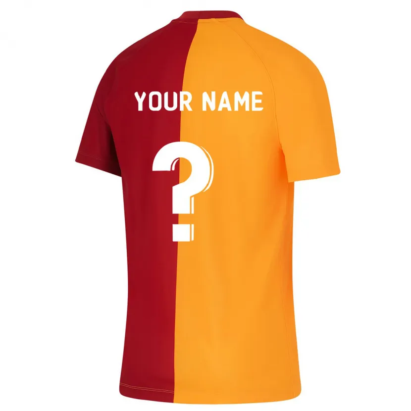 Danxen Mujer Camiseta Su Nombre #0 Naranja 1ª Equipación 2023/24 La Camisa