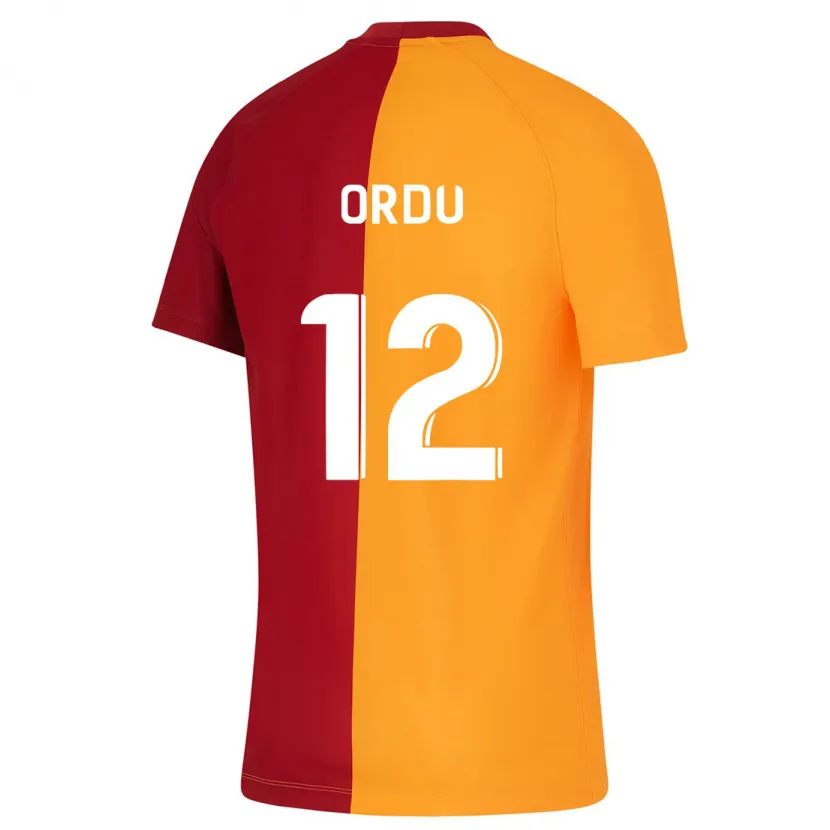 Danxen Mujer Camiseta Atakan Ordu #12 Naranja 1ª Equipación 2023/24 La Camisa