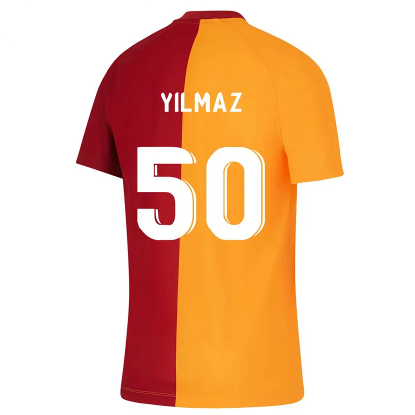 Danxen Mujer Camiseta Jankat Yılmaz #50 Naranja 1ª Equipación 2023/24 La Camisa