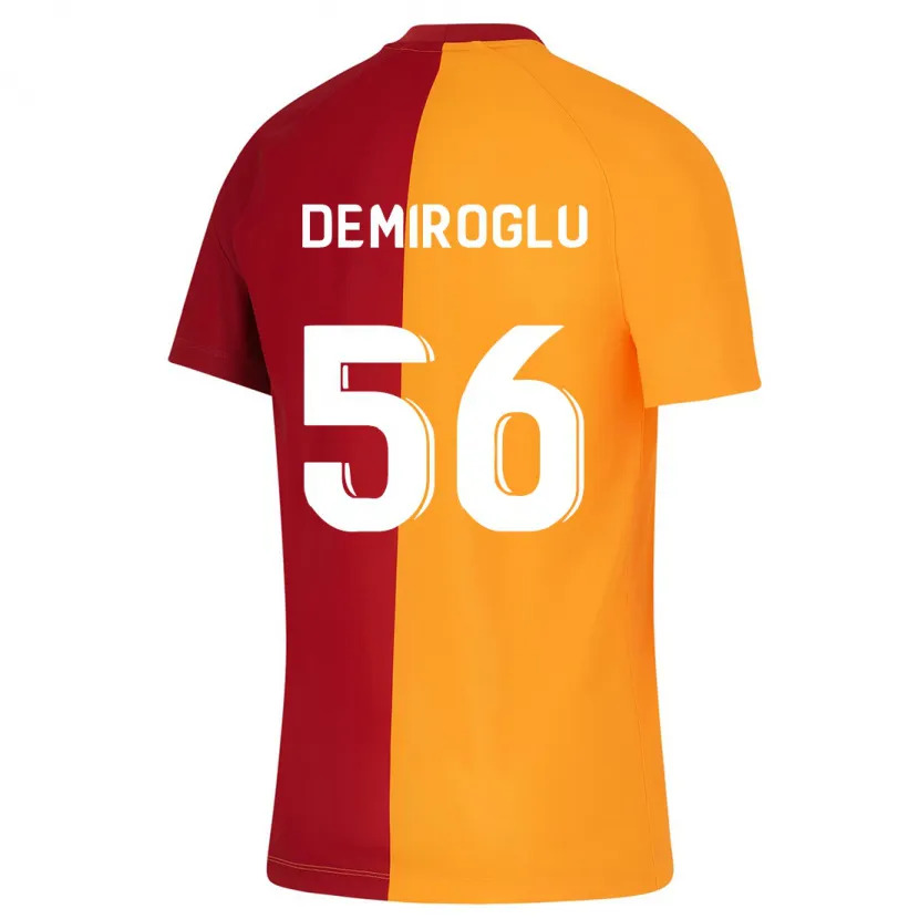 Danxen Mujer Camiseta Baran Demiroğlu #56 Naranja 1ª Equipación 2023/24 La Camisa