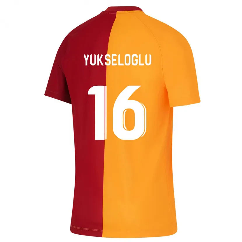 Danxen Mujer Camiseta Ayaz Yükseloğlu #16 Naranja 1ª Equipación 2023/24 La Camisa