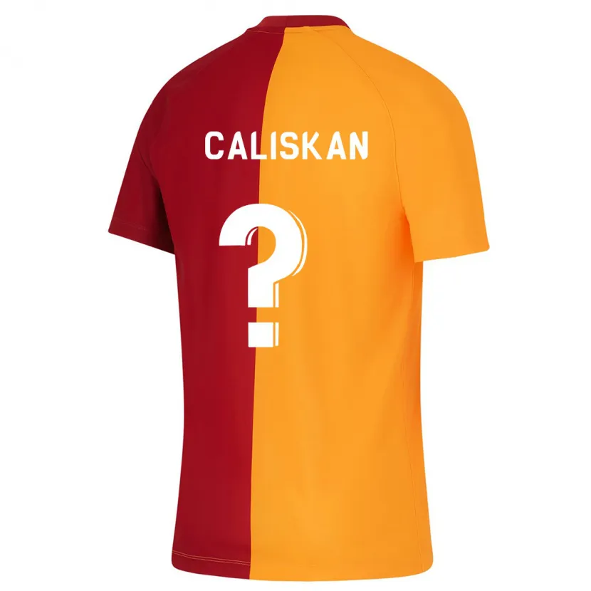 Danxen Mujer Camiseta Mahmuthan Caliskan #0 Naranja 1ª Equipación 2023/24 La Camisa