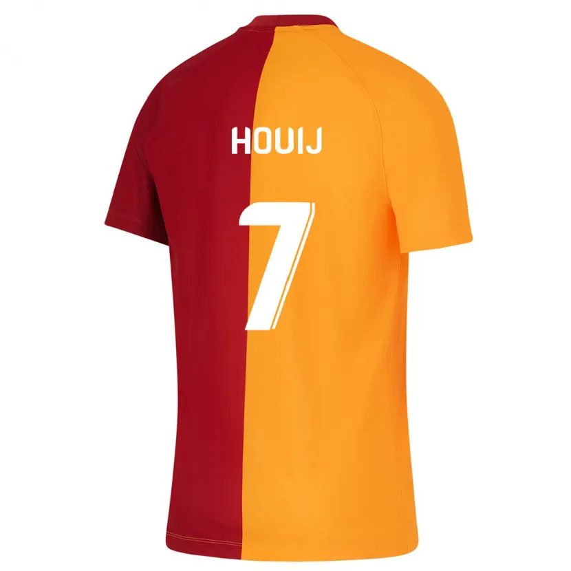 Danxen Mujer Camiseta Mariem Houij #7 Naranja 1ª Equipación 2023/24 La Camisa