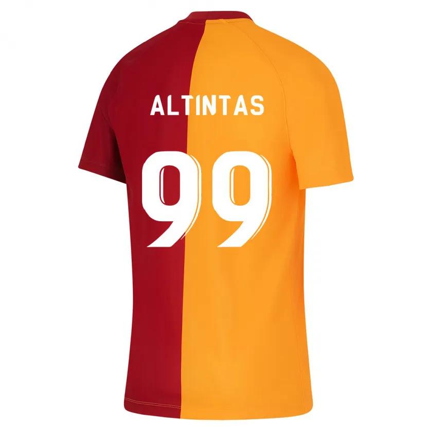 Danxen Mujer Camiseta Benan Altıntaş #99 Naranja 1ª Equipación 2023/24 La Camisa