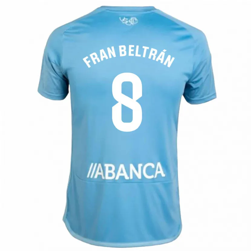 Danxen Mujer Camiseta Fran Beltrán #8 Azul 1ª Equipación 2023/24 La Camisa