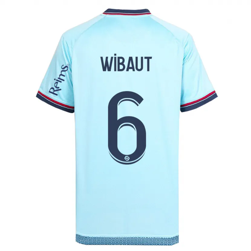 Danxen Mujer Camiseta Clara Wibaut #6 Cielo Azul 2ª Equipación 2023/24 La Camisa