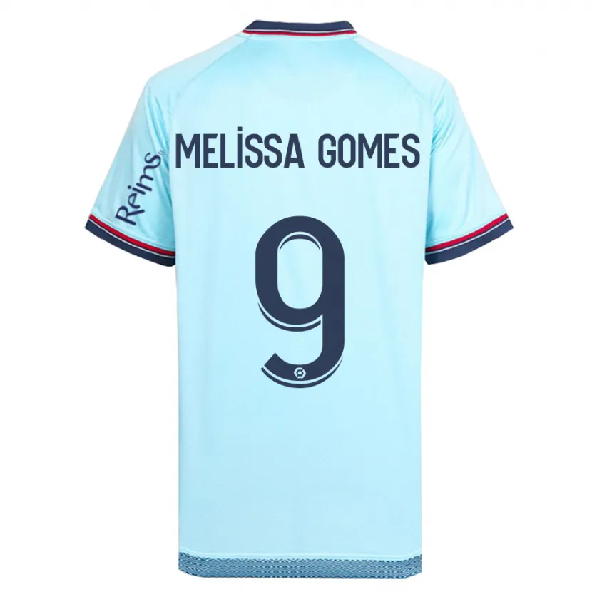 Danxen Mujer Camiseta Melissa Ferreira Gomes #9 Cielo Azul 2ª Equipación 2023/24 La Camisa