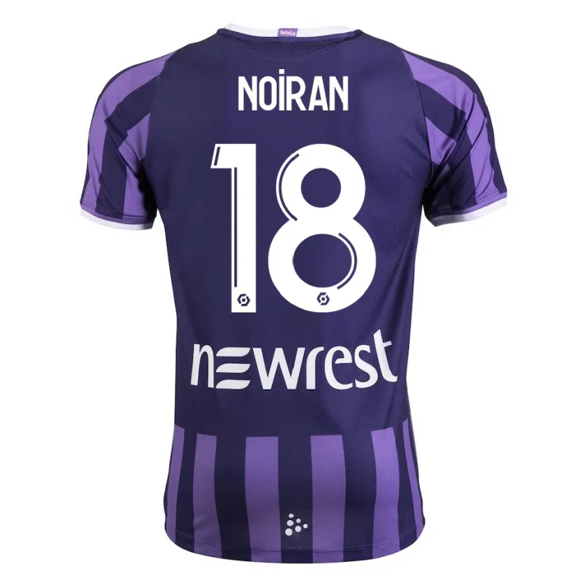 Danxen Mujer Camiseta Clara Noiran #18 Morado 2ª Equipación 2023/24 La Camisa